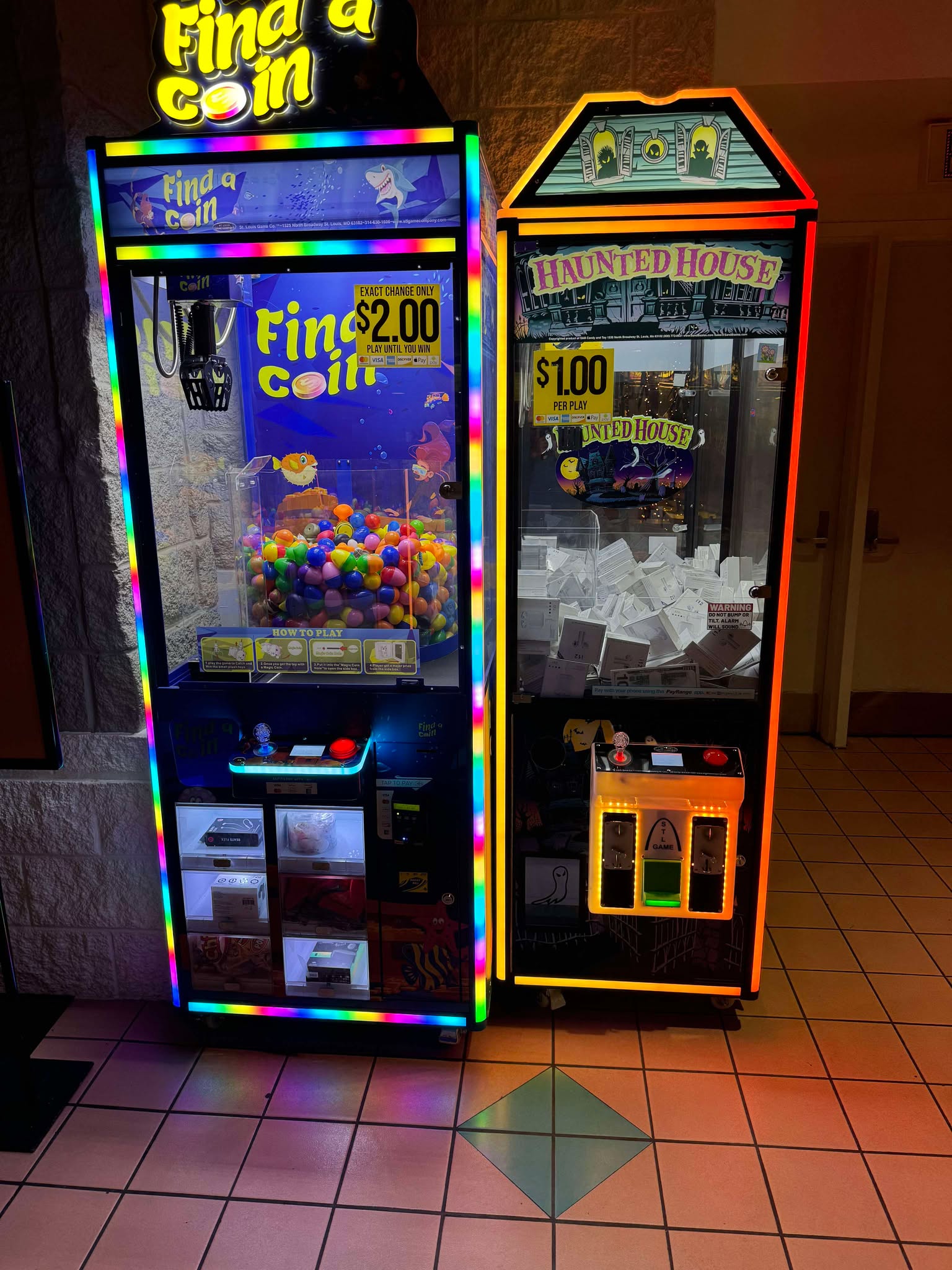 Arcade Game Redemption Game